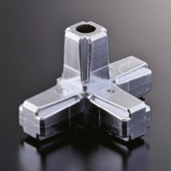 e-kanamono �g���p�C�v�V�X�e�� UPS-25S 25mm�p�N���[���p�C�v�p �R�l�N�^�[ 4PK �N���[�����b�L