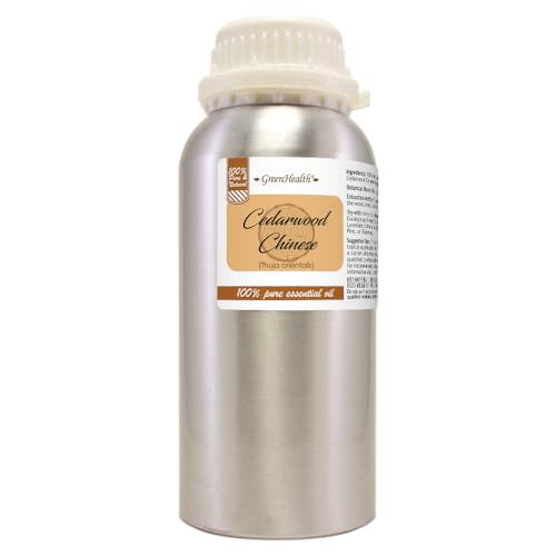 Aceite esencial de cedro - 473 ml - Botella de aluminio