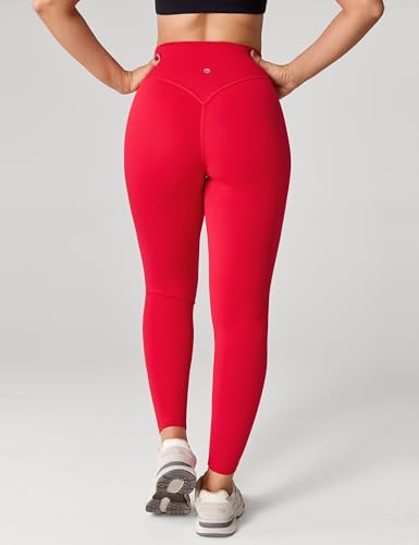 Image of UNISSU Hugcurve No Front Seam High Waisted Workout Leggings for Women Buttery Soft Yoga Pants Gym Athletic Tights - 25''