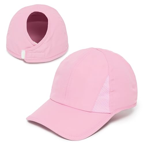 Image of Ponyflo Womens Active Open Back Ponytail Baseball Cap