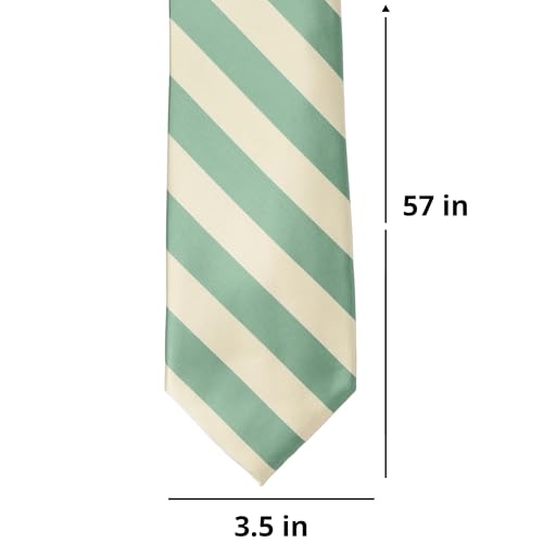 Image of tiemart Men's Striped Tie Standard Length