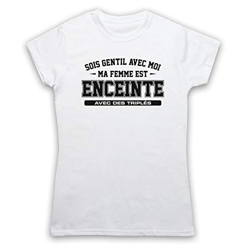 T-shirt Grossesse Humour Triplés | Vêtement Femme Enceinte My Icon Art