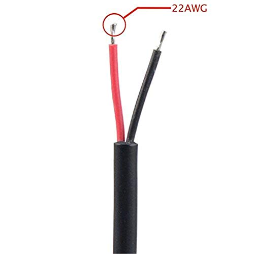 WESIRI 5Pairs 2pin Black Electrical Connector LED Connector for LED Lights 20cm Extension Cable 40cm/Pair 0.3mm² 15mm Nut - Thumbnail 5