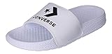 all star slippers Konturiertes Fußbett Converse Badelatschen All Star Slide Slip 171215C Weiß, Schuhgröße:41