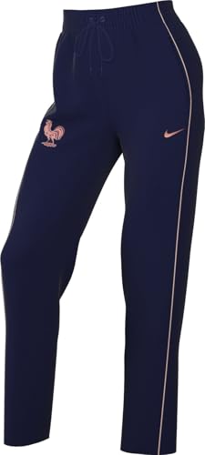 Pantalon Nike FFF Windrunner femme football soccer taille haute tissé