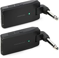 IBANEZ Wireless system for electric guitar is suitable for all types of pickups 2.4GHz broadcast at 24-bit/44.1kHz audio quality Up to 30 m/100 ft range with extremely low latency (