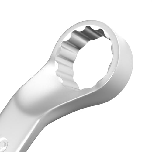 Image of Groz Deep Offset Combination Spanner 254mm, Length 343mm | Smooth Mat Finish | DIN 3114B | CSP /OF /SF /25G