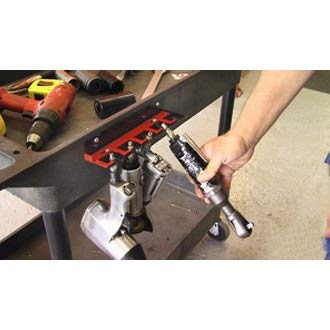 Support d'outils pneumatiques en acier durable Lisle 49960 robuste