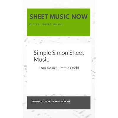Simple Simon Sheet Music