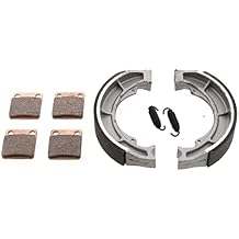 Brake Pads & Shoes fit Suzuki Eiger 400 LTA400F 4X4 2007 Front and Rear