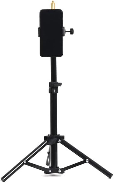 Miniatura 8 de Paquete de 2 soportes para trípode para teléfono, abrazadera de micrófono, adaptador de soporte de clip giratorio para trípodes, tubo de micrófono,