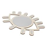 Miroir mural décoratif – une œuvre d'art décorative raffinée, idéale pour être accrochée au mur. miroir mural en forme d'œil