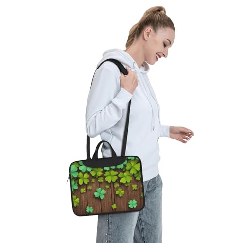 Maletín para portátil impermeable 15.6 pulgadas marrón miniatura 7