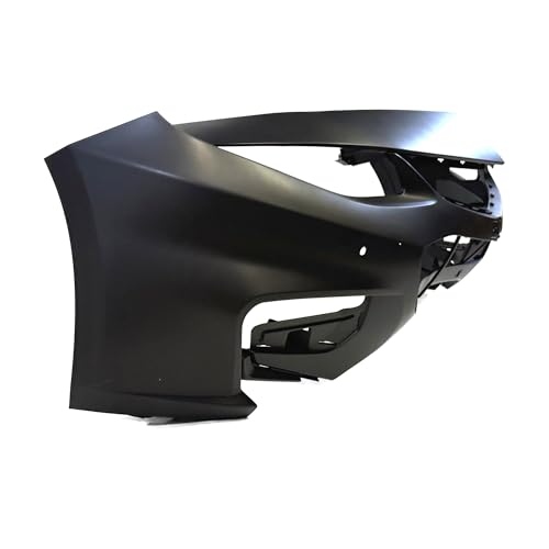 Image of FitParts Compatible with Chevrolet Malibu 2016-2018 Front Bumper Cover | Primed, With Parking Sensor Holes, Hybrid, Ready to Paint, OEM 84042376, GM1000999