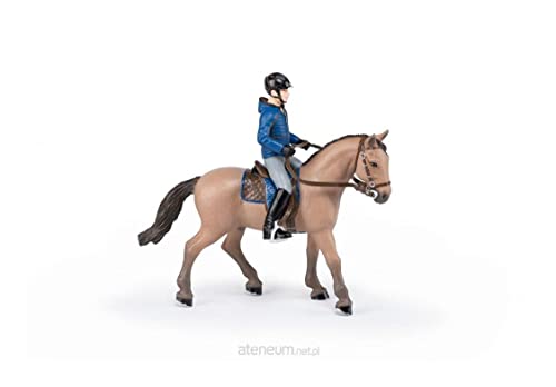 Jeu créatif balade à cheval figurine Papo monde équestre pour enfants
