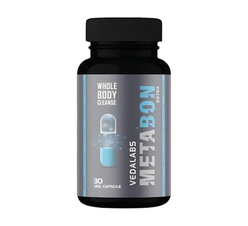 Image of Whole Body Cleanse Metabon Detox Supplement, 30 Vegetarian Capsules, with Liver Support and Immune System Boost (1)