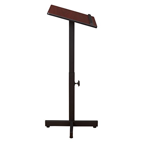 Oklahoma Sound Portable Presentation Lectern, Mahogany #TOP2