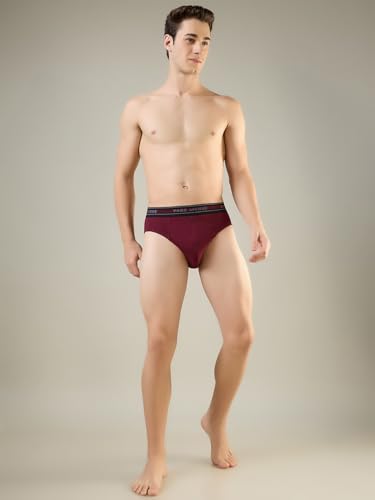 Image of Park Avenue Men Regular Fit Solid Pattern Pure Cotton Brief