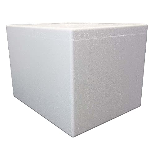 Styroporbox/Thermobox - 60 Liter - 57 x 45 x 41 cm/Wandstärke 4 cm - Styrobox