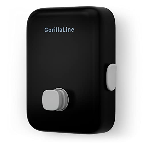 GorillaLine - Retractable Clothesline Indoor Outdoor Clothes Line | Heavy Duty Clothes Drying Laundry Line | Wall Mounted Drying Rack Clothing Line | Retracting Hanging | Features Secure Lock System