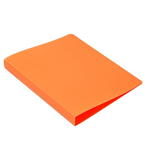 エトランジェディコスタリカ Dリングファイル ソリッド A4 2穴 15mm厚 パンプキン SLD-02-45