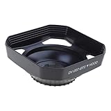 Square Lens Hood Sun Shade Accessory for Mirrorless Cameras Digital Video Camera Lens Filter 37mm Square Lens Hood