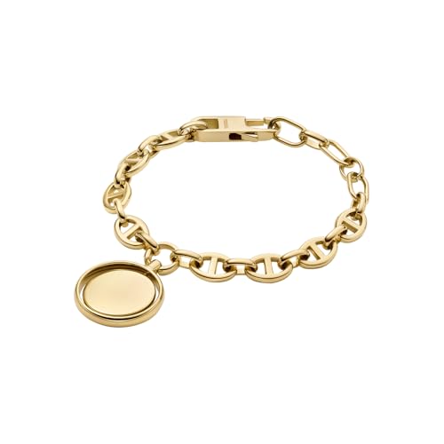 Bracelet en acier inoxydable Fossil pour femmes, le bijou idéal du bureau aux soirées