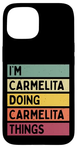 I'm Carmelita Doing Carmelita Things �ʔ����J�X�^���l�[�� �X�}�z�P�[�X iPhone 15 �p