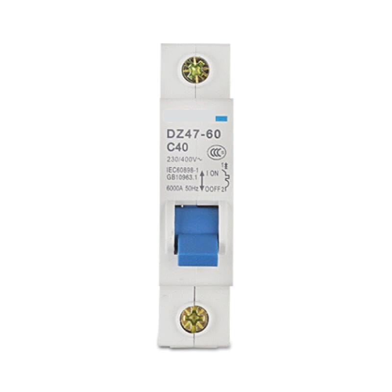Disjoncteur DZ47-60 1P C40 pour protection de tableau électrique