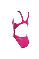 Arena Damen Badeanzug Makinax High, fuchsia / silver metallic, 40 – Ansicht 3