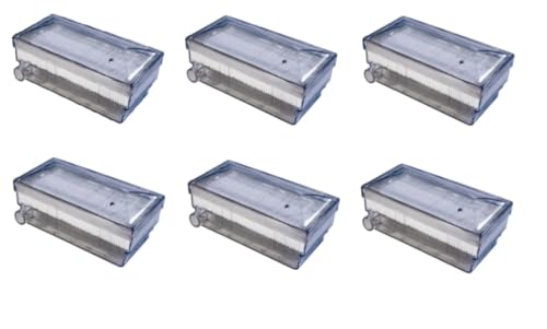 Intake HEPA Filter Compatible with Respironics EverFlo Oxygen Concentrators - Made in USA - 6-Pack