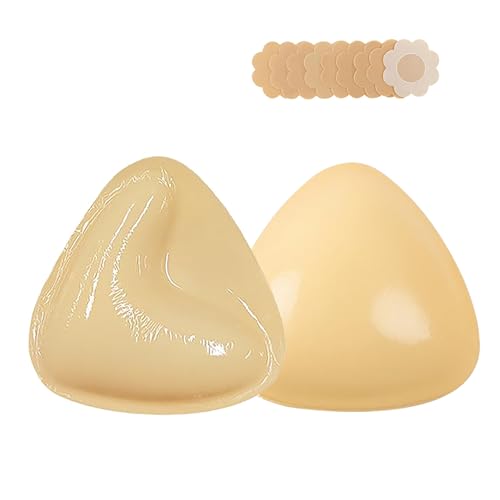 Image of DEPOVOR Ultra Boost Inserts Double-Sided Adhesive Pads Sticky Bikini Padding Inserts for Sports Bra Swimsuit