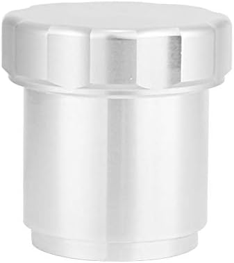 Nikou Filler Neck-Aluminum Fuel Tank Alloy Welded Fuel Tank Filler Opening with Cap 1.5 inch 1 1/2 inch OD for Fuel Tank