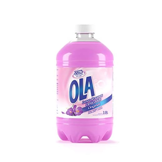 Sabão Líquido Ola Original para Roupas Finas e Delicadas 3,8l