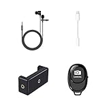 Vlogging Accessory Kit for Video Recording, Tripod Accessories Replacement of Phone Microphone...