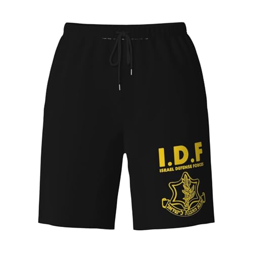 IDF Israel Defense Forces Mens Swim Trunks Quick Dry Board Shorts 7" - Hawaii Beach Swimwear2
