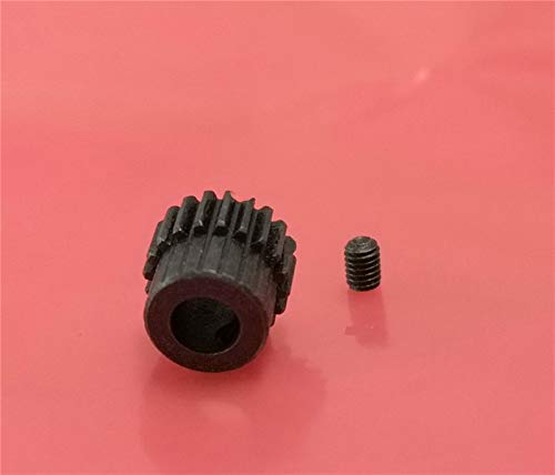 ZHENGGUIFANG ZGF-BR 0.5M Gears 20T 3/4/5/6mm Hole Steel 775 DC Motor Shaft Metal Alloy Spindle Gear (Hole Diameter : 3mm, Number of Teeth : 20 Teeth)