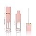 COSIDEA 30PCS Empty gradient Pink Lip Gloss Tubes 8ml lipgloss Tube with Wand Applicator for Lip oil tint bottles container (Pink, 30 pcs)