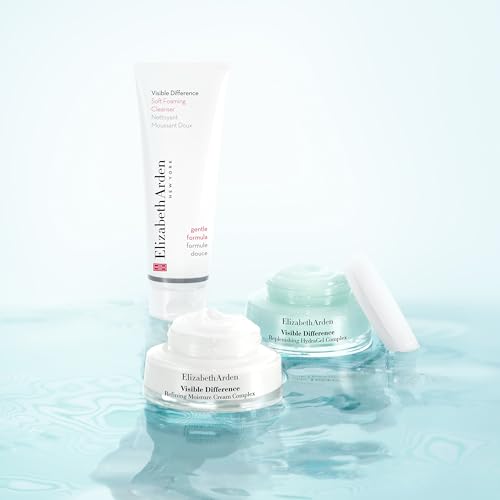 Elizabeth Arden Visible Difference, Gel Facial Hidratante, con Ácido Hialurónico y Vitamina E, para una Hidratación Intensa, Suaviza y Aporta Uniformidad a la Piel, Textura Ligera 75 ml - imagen 5