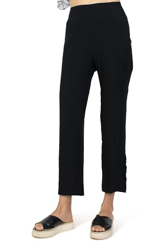 Habitat Clothes Express Ruched Ankle Pant Black