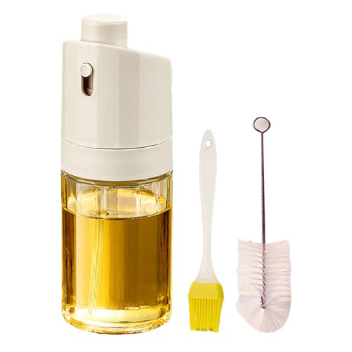 Botella pulverizadora de, dispensador de rociadores de cocina, recipiente de alimentos a prueba de fugas, olla de aderezo de ensalada, bomba de vinagre para el hogar, niebla líquida fina para