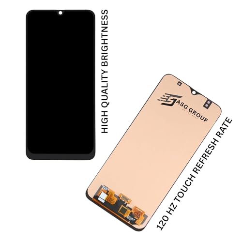 Image of Compatible with Samsung A22 4g Smartphone Display| Bezel-Less Water Drop Notch Display | Black Glass Body | HD+ IPS Touchscreen | Dual SIM 4G Android Mobile Phone