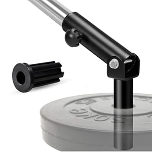 Yes4All T Bar Row Insert, Landmine Attachment for 1&2 Inch Olympic Barbell Bars, Landmine Handles, Workout Home Gym Equipment