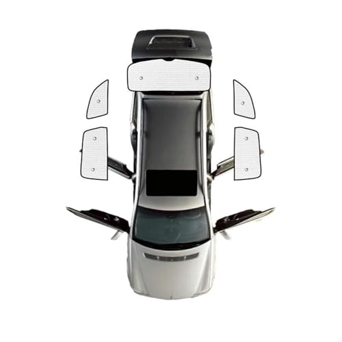 Pare-soleil voiture pour Q7 4L 2006-2015 protection UV vitres arrière