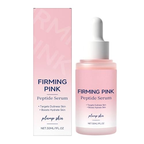 Sueros De Péptidos Rosados, Con Efecto Iluminador Instantáneo, 30ml, A-ceite Facial Reafirmante, Tónico Facial Iluminador, Fórmula Hidratante Y Reafirmante, Para Mujeres Y Hombres