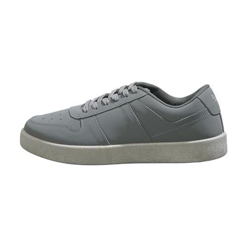 Image of Neeman's Men's Mono Court Sneakers | Lightweight Synthetic Casual Shoes with Cushioned EVA Sole | Flexible Walking & Everyday Comfort Sneakers