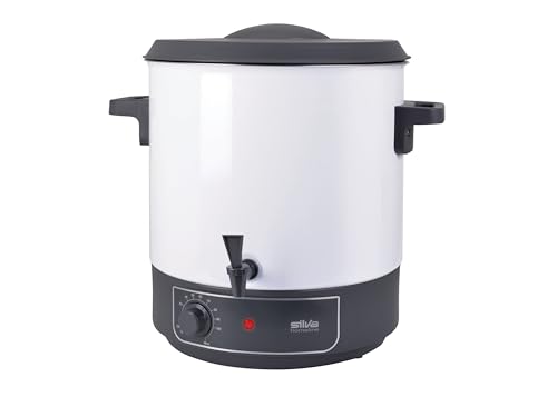 Silva Homeline HG-E 290 – Stérilisateur et boissons chaudes 2 en 1, volume 29 l, capacité utile 23,5 l, thermostat 40-110 °C, 1800 W, robinet...