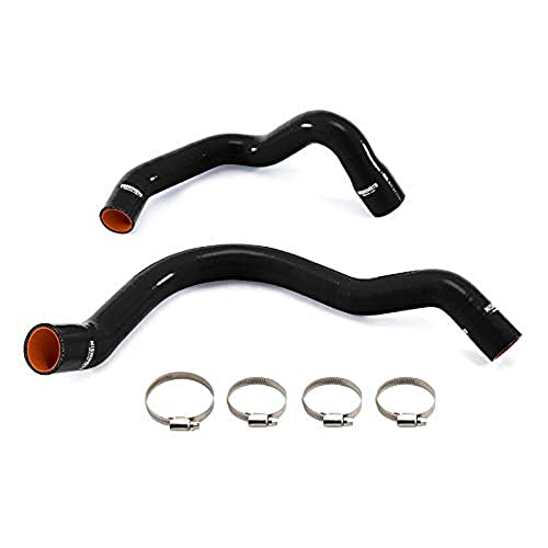 Mishimoto MMHOSE-XJ6-92BK Radiator Coolant Hose Kit Compatible With Jeep Cherokee XJ 4.0L 1991-2001 Black