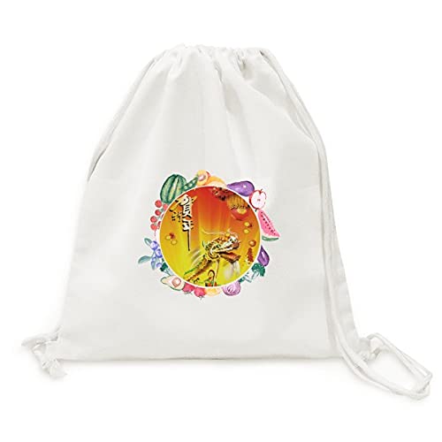 Sac en tissu pliable le nouvel an chinois pour fruits et légumes écoresponsable