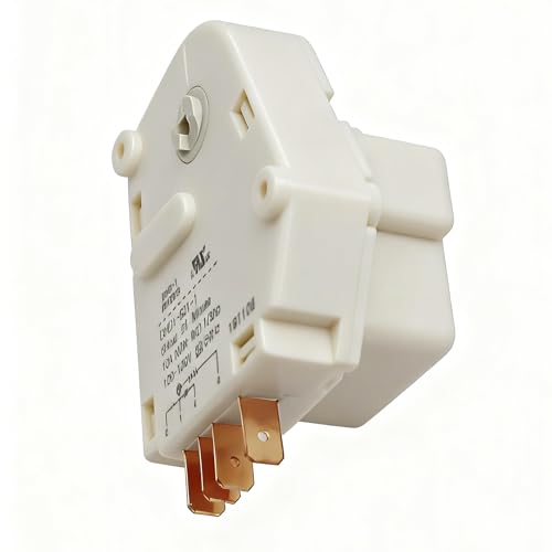 MCAMPAS 6 Hour 21 Minutes Refrigerator Defrost Timer for Whirlpool/KitchenAid/Frigidaire, Kenmore, Crosley, Kelvinator, Westinghouse, Tappan, Gibsone ect Refrigerators and Freezers